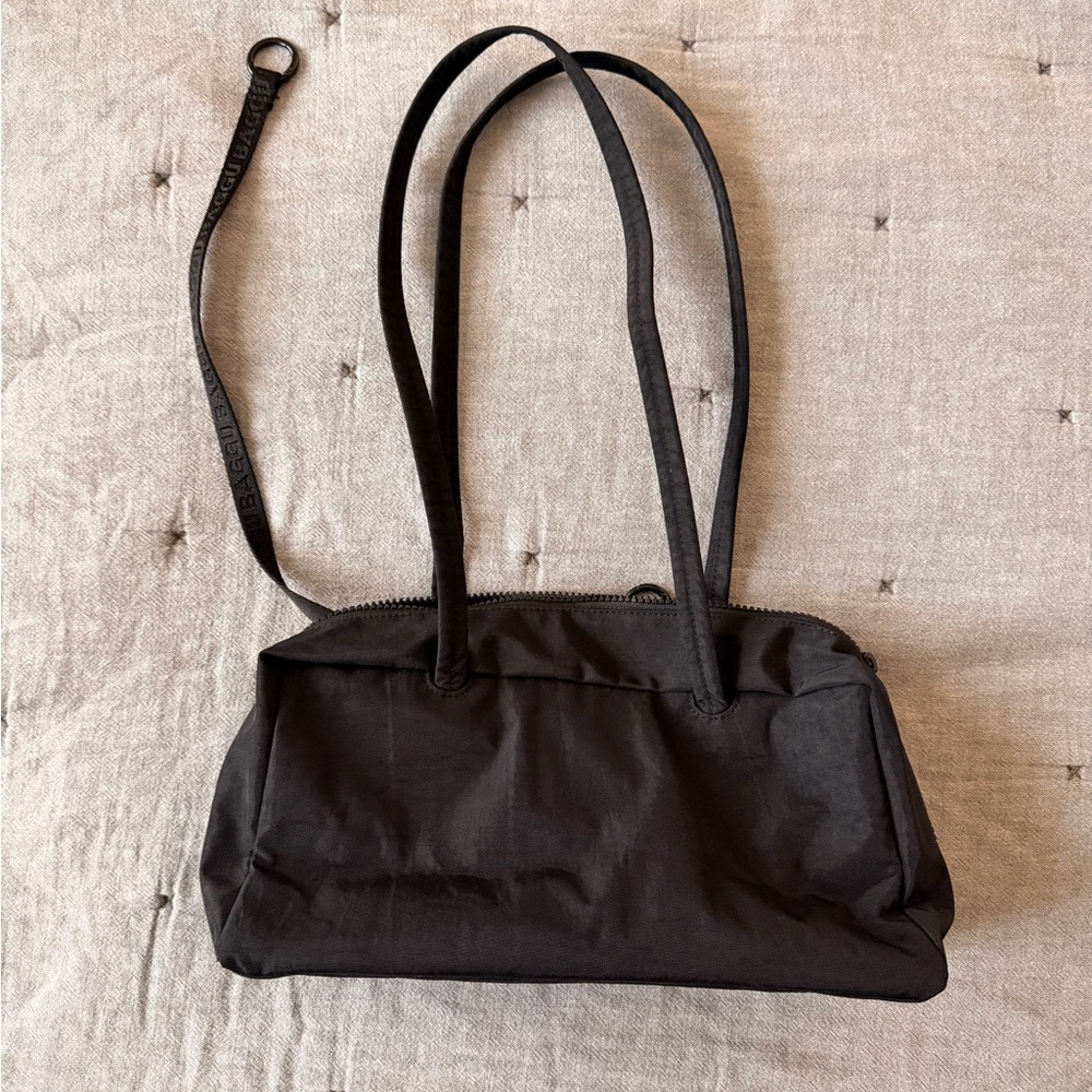 BAGGU Black Bowler Bag Small